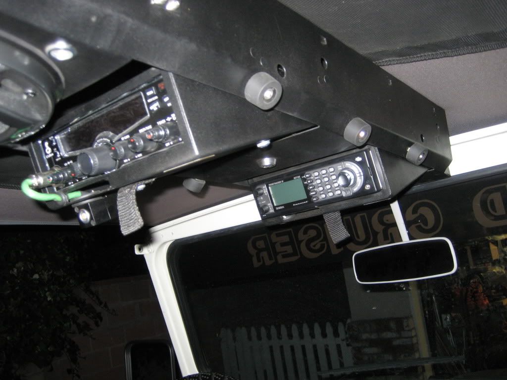 • Overhead Console CB and Scanner Install